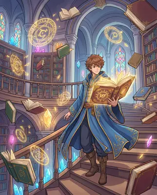 魔法图书馆的少年法师