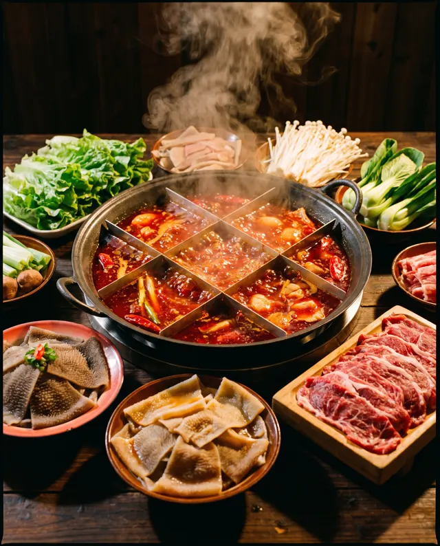 重庆九宫格火锅