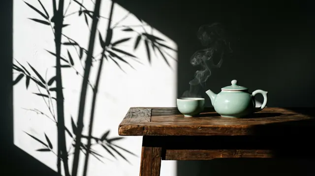禅意青瓷茶具